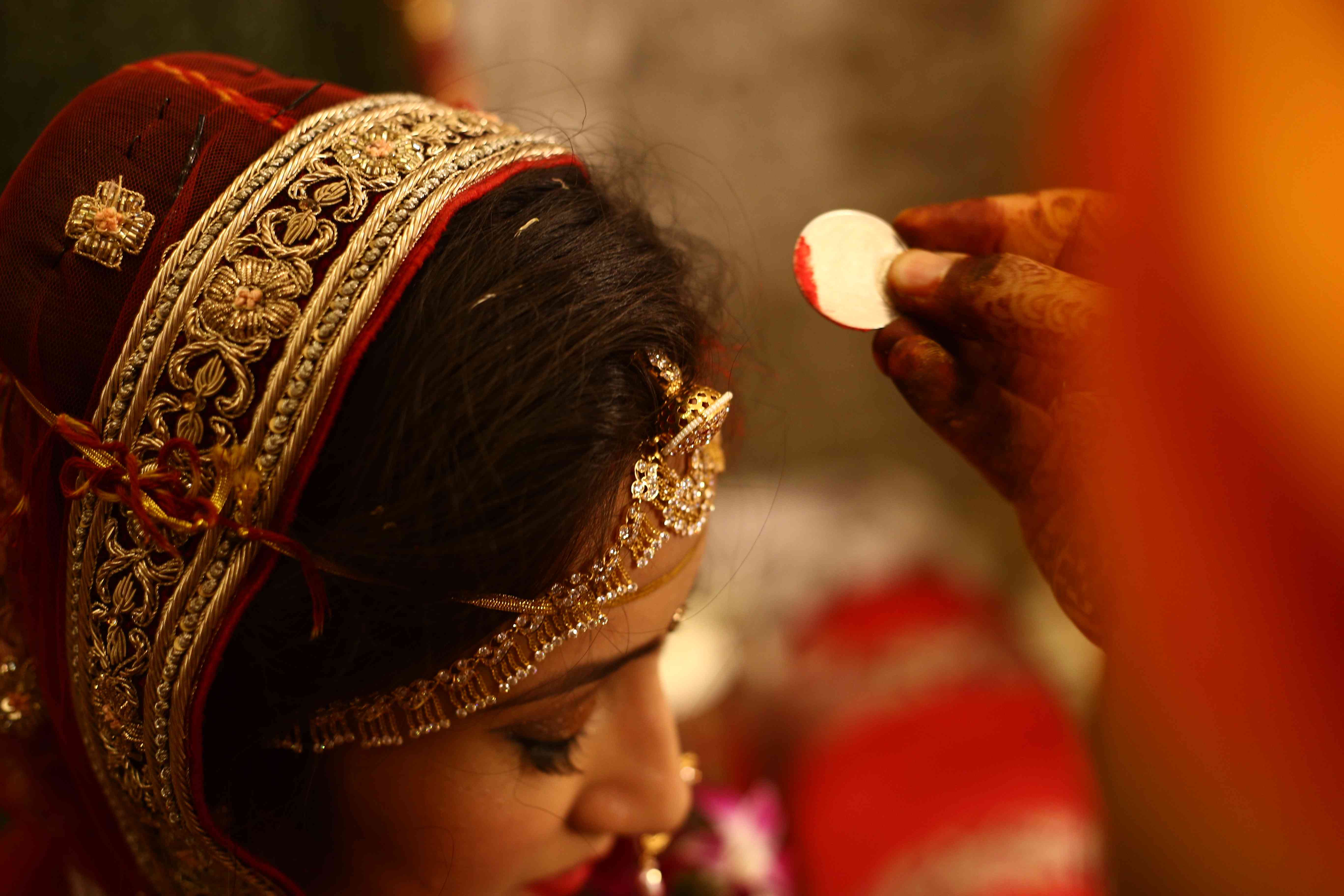 Precious Sindoor Moment Beautifully